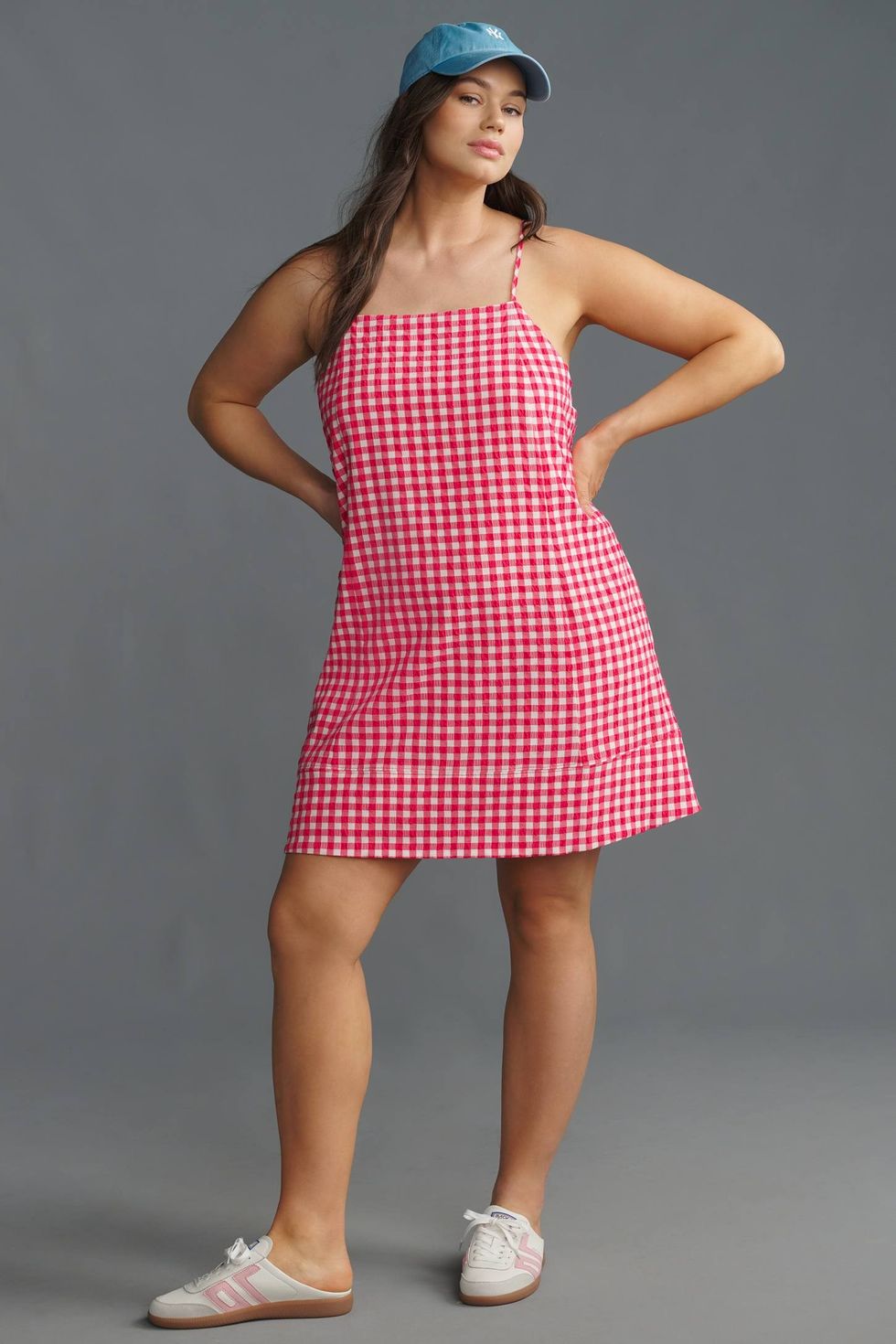 By Anthropologie Apron-Style Mini Dress