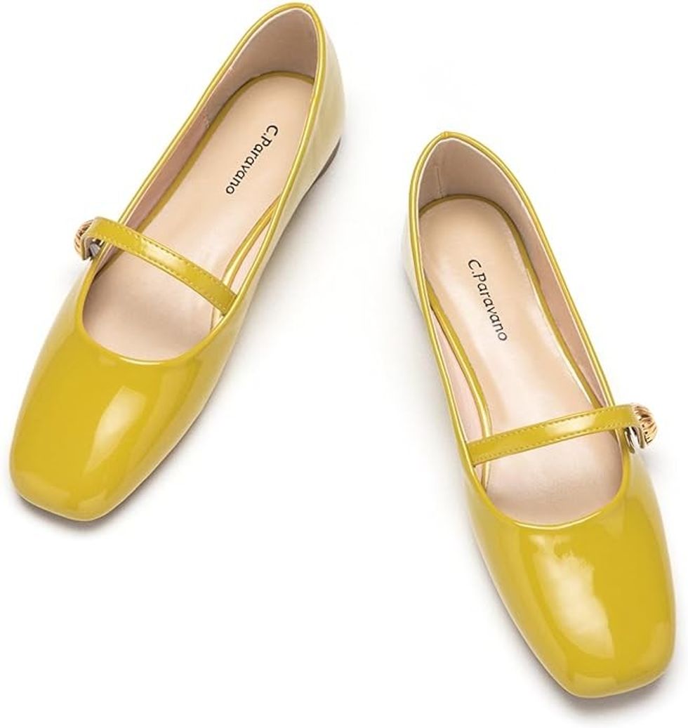 C.Paravano Mary Jane Flats
