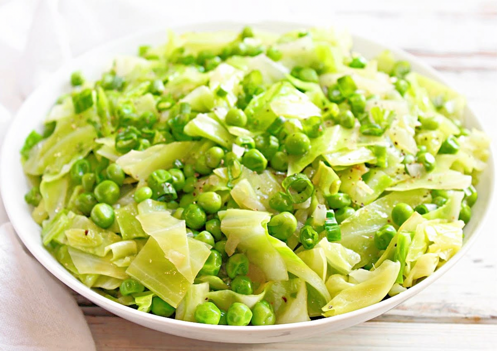 Cabbage And Peas