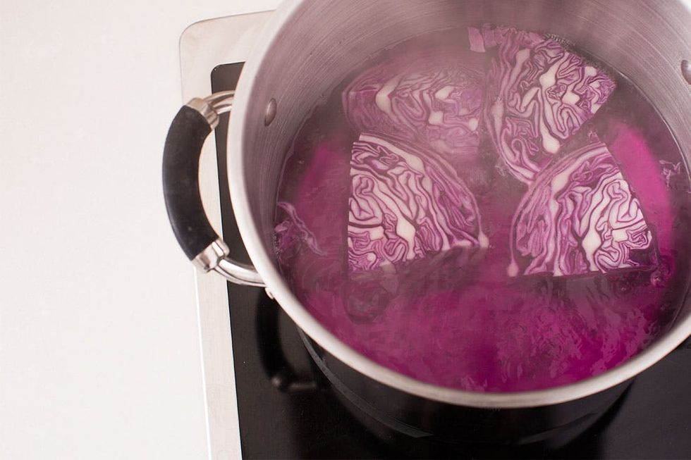 Cabbage boiling