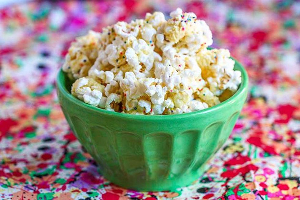 Cake Batter Popcorn