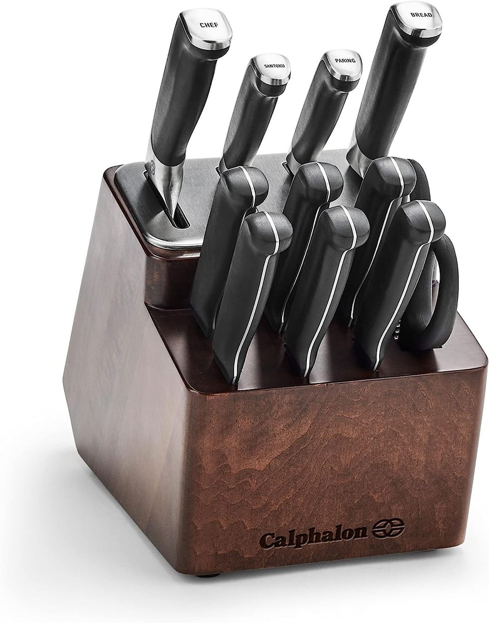 Calphalon Premier SharpIN Knife Set with Sharpening Knife Block