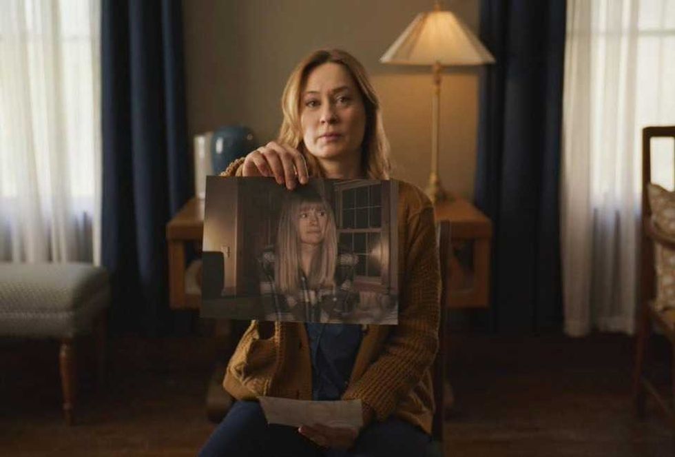 Camille Sullivan and Sarah Durn in Shelby Oaks