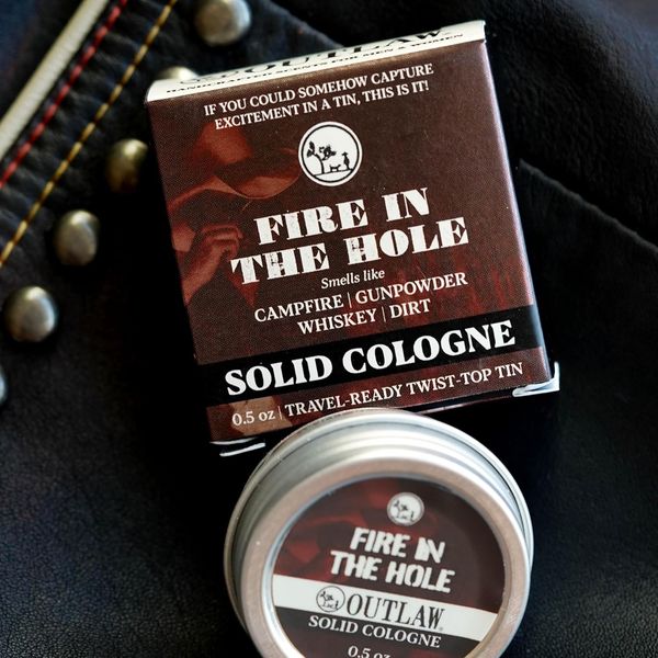 Campfire-Scented Solid Cologne