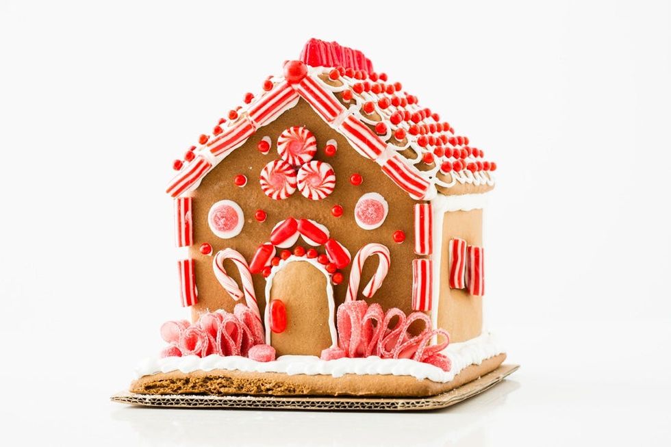 Candy Cane House Decoration instructions
