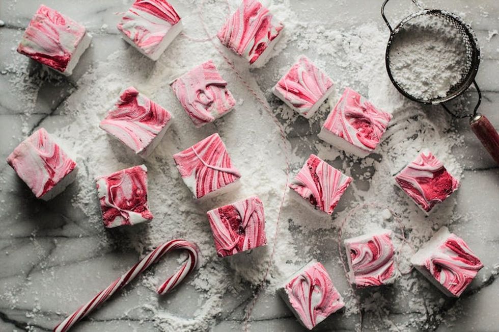candy cane Marshmallows