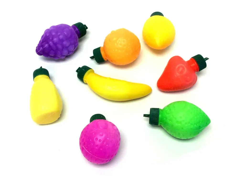 Candy Powder-Filled Plastic Fruits