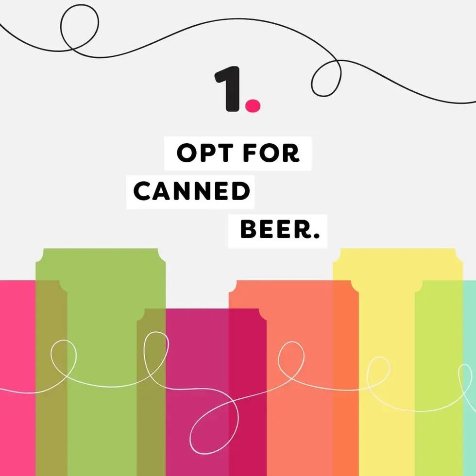 canned beer option