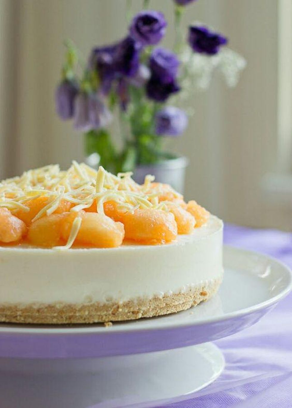 Cantaloupe Yogurt Cake