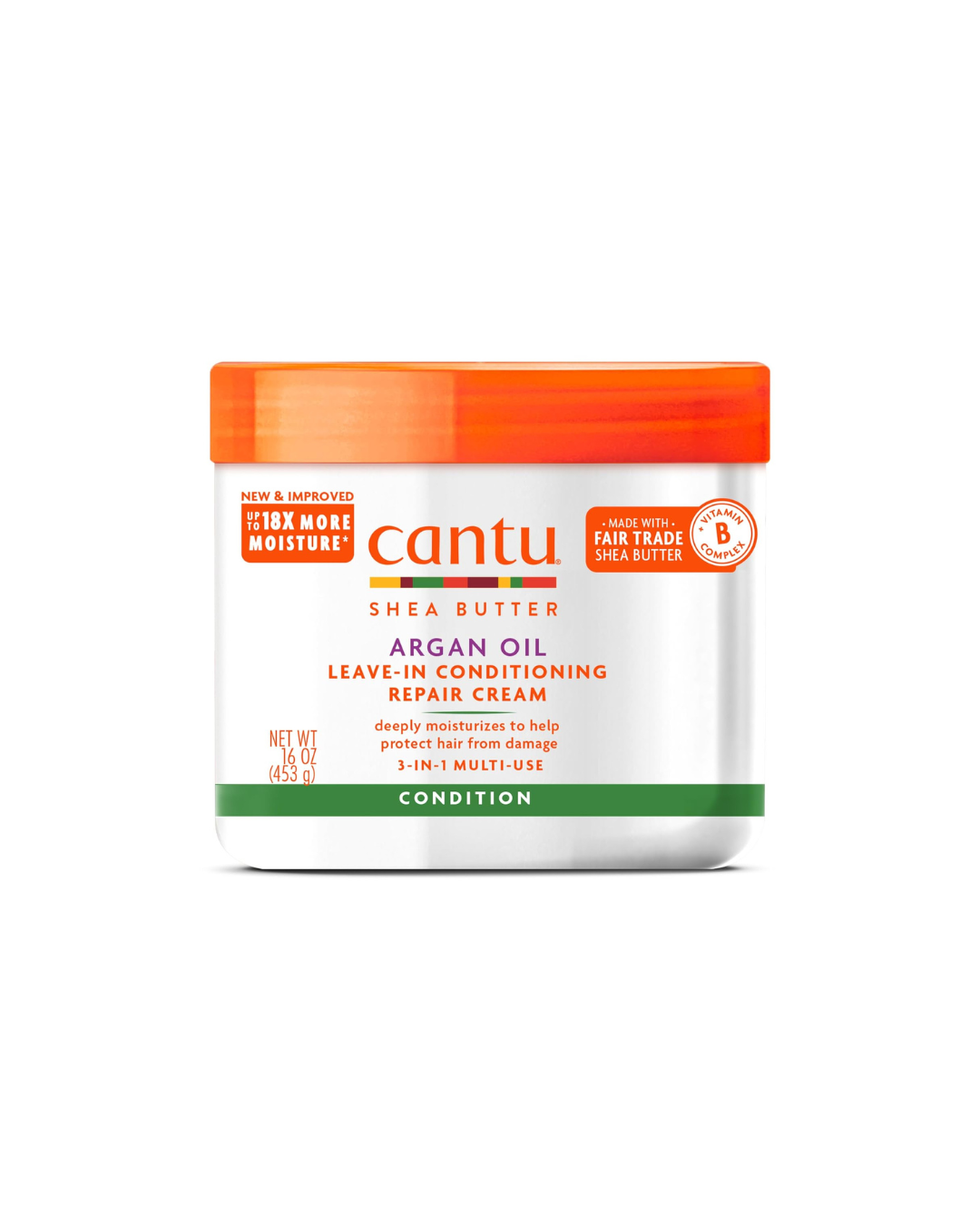 Cantu Argan Oil Conditioning Repair leave-in conditioner for curly hair