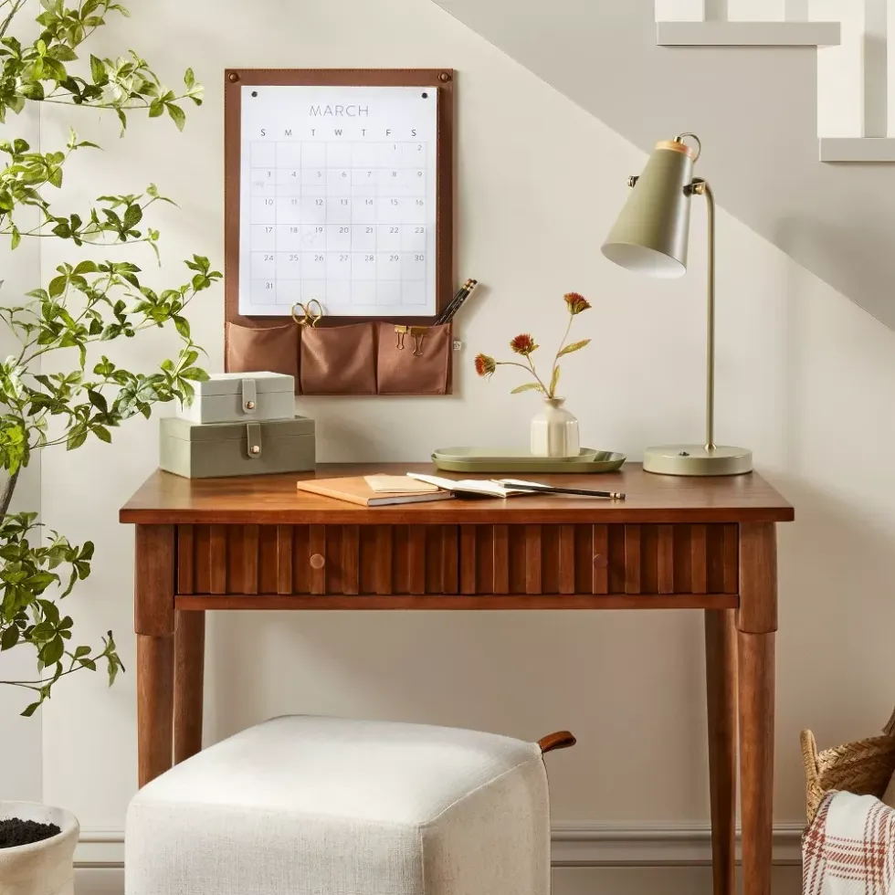 canvas pouch wall calendar