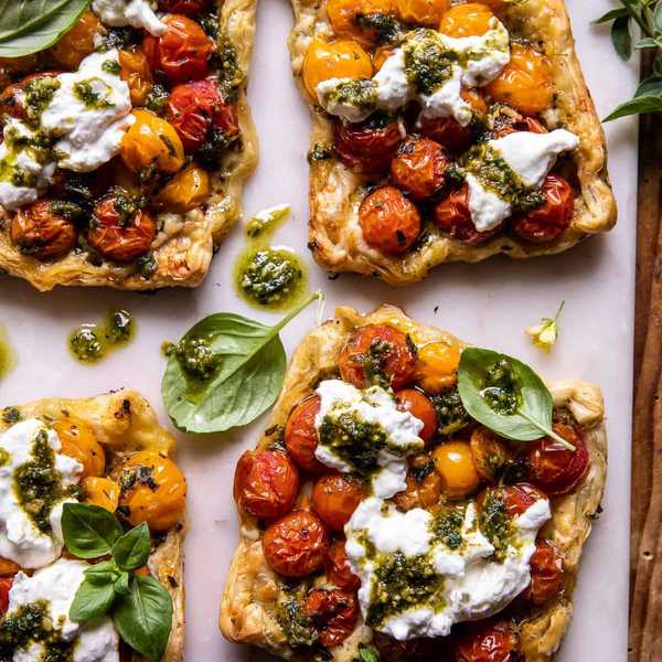 Caprese Pesto Tarts Finger Food Ideas