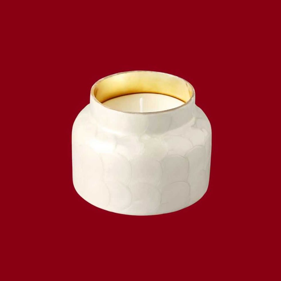 Capri Blue Volcano Capiz Jar Candle