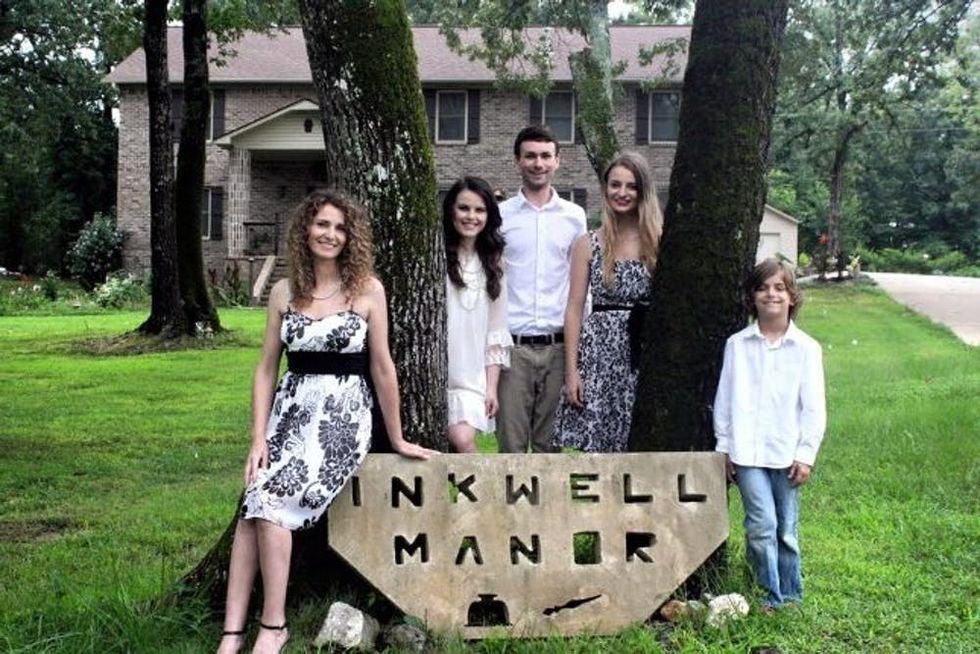 Cara Brookins and family