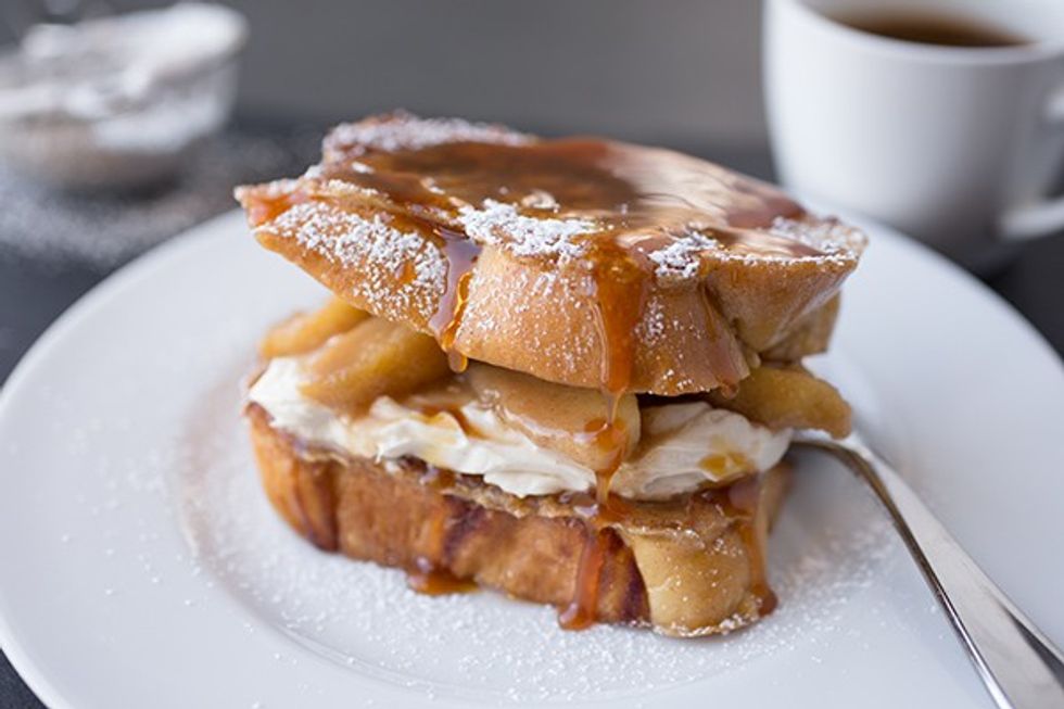 Caramel Apple French Toast