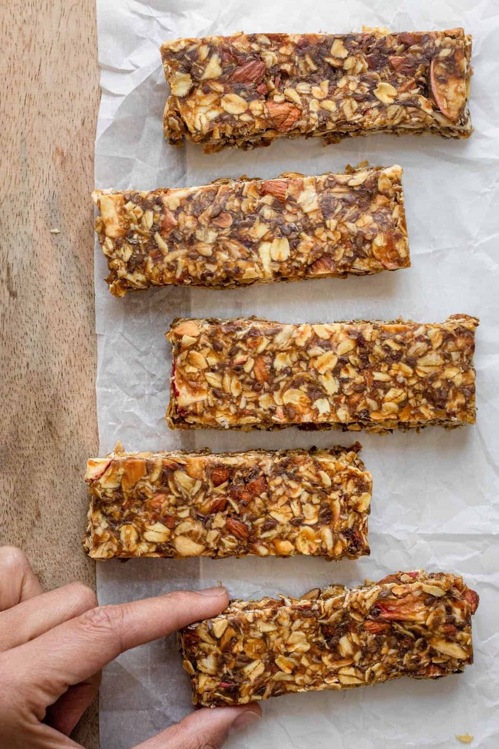 Caramel Apple Granola Bars
