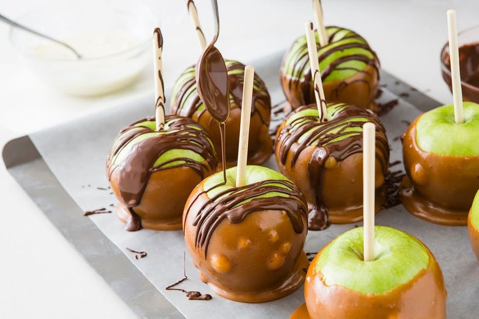 Caramel Apple Recipe with Chocolate