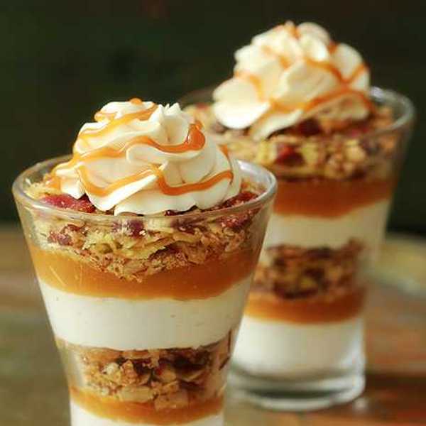 Caramel Apple Trifles