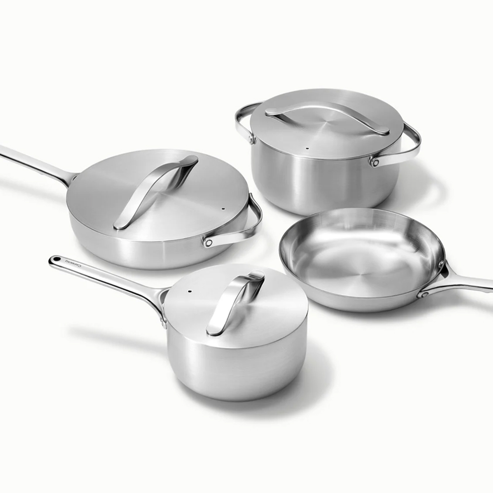 Caraway Stainless Steel Cookware Set