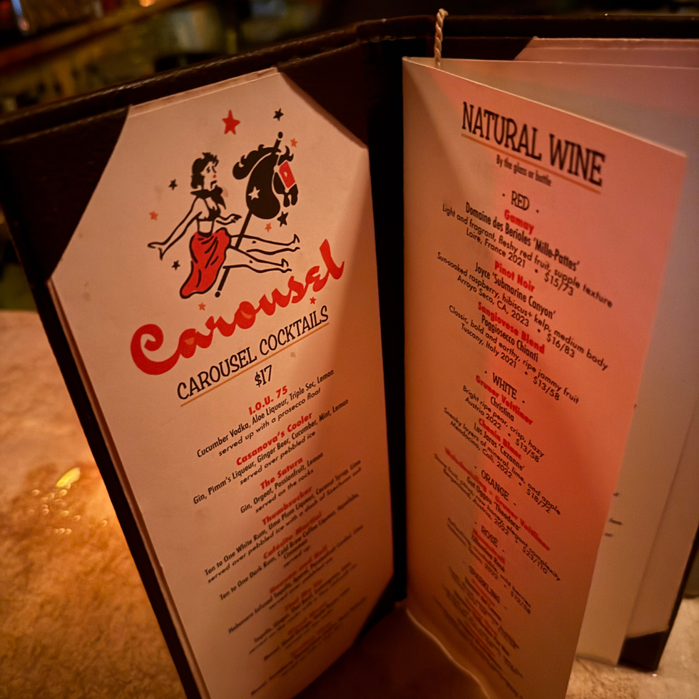Carousel Bar in Brooklyn, New York