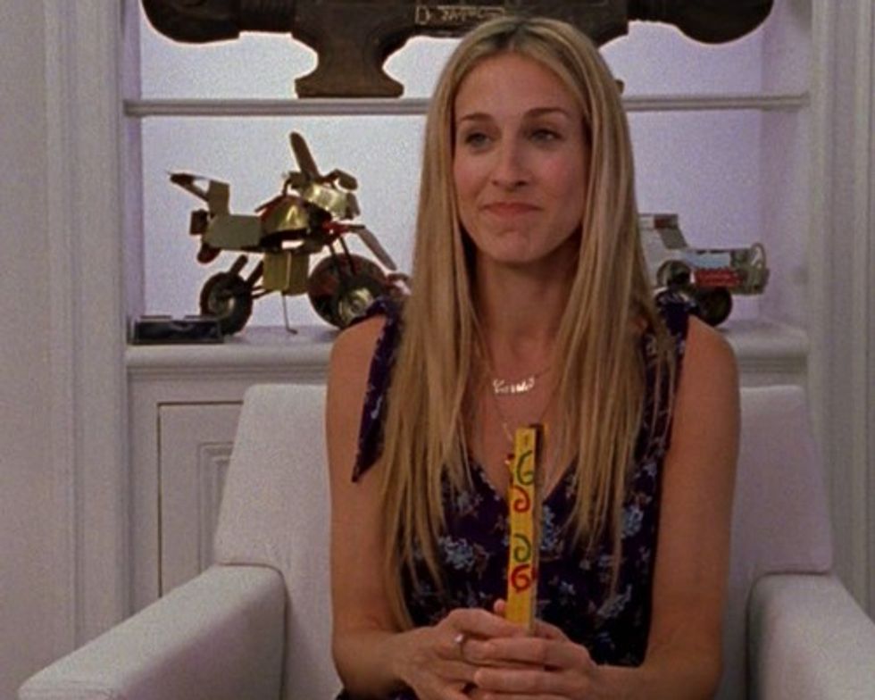 Carrie Bradshaw in sex and the city