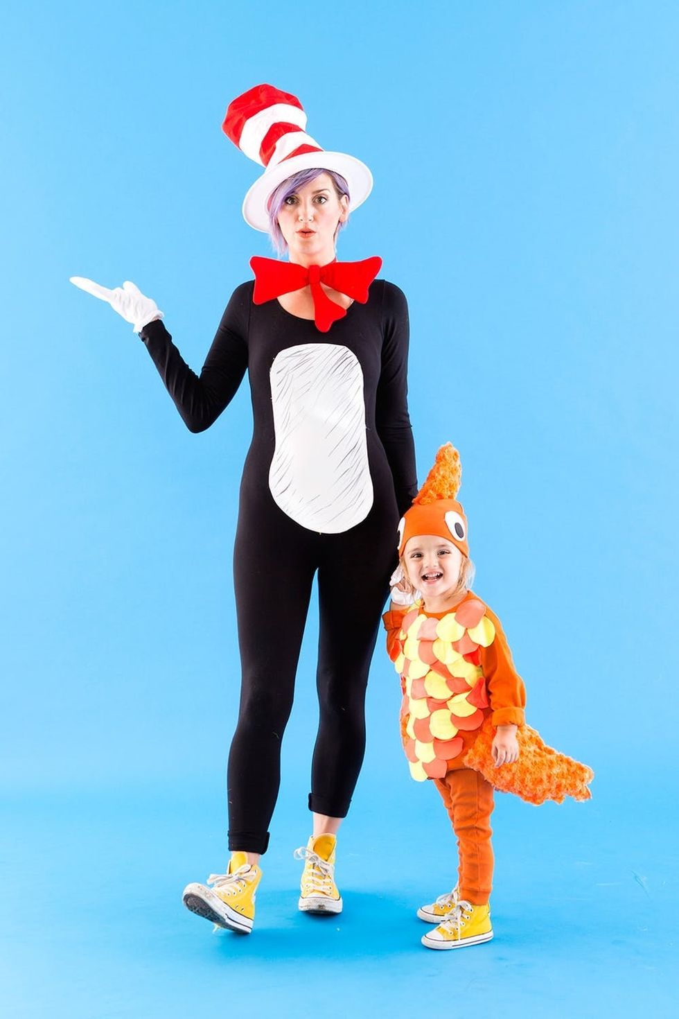 Cat in the Hat and Goldfish Costumes