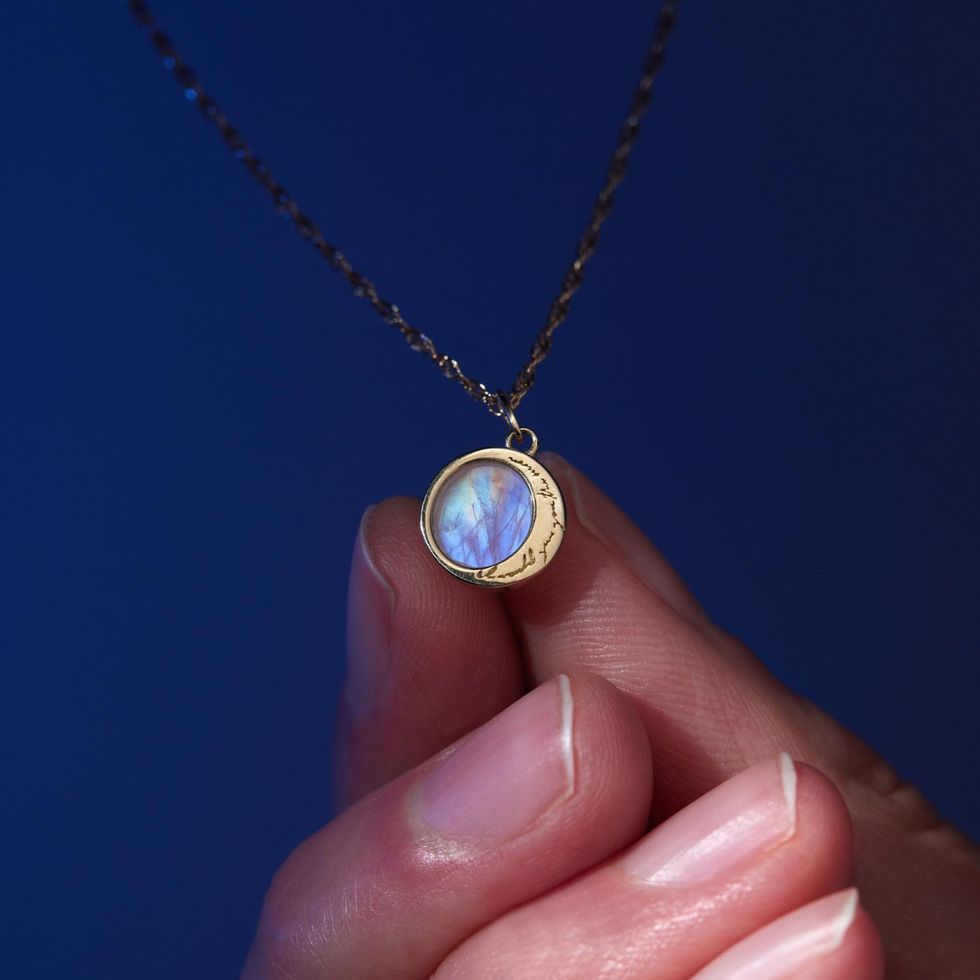 Catbird x Phoebe Bridgers Give You The Moon Charm in Yellow Gold