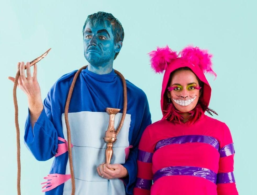 Caterpillar and Cheshire Cat from Alice in Wonderland