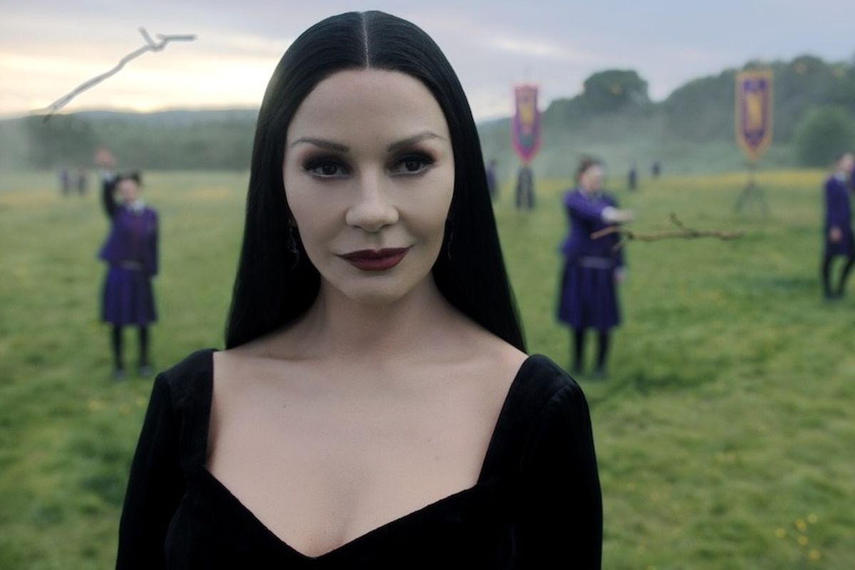 Catherine Zeta Jones as Morticia