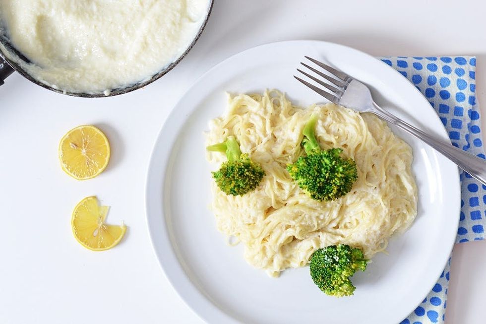 Cauliflower Alfredo Pasta