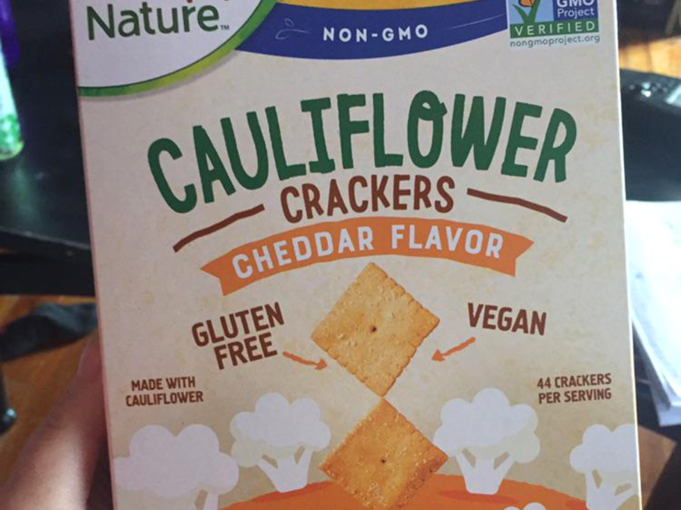 Cauliflower Crackers