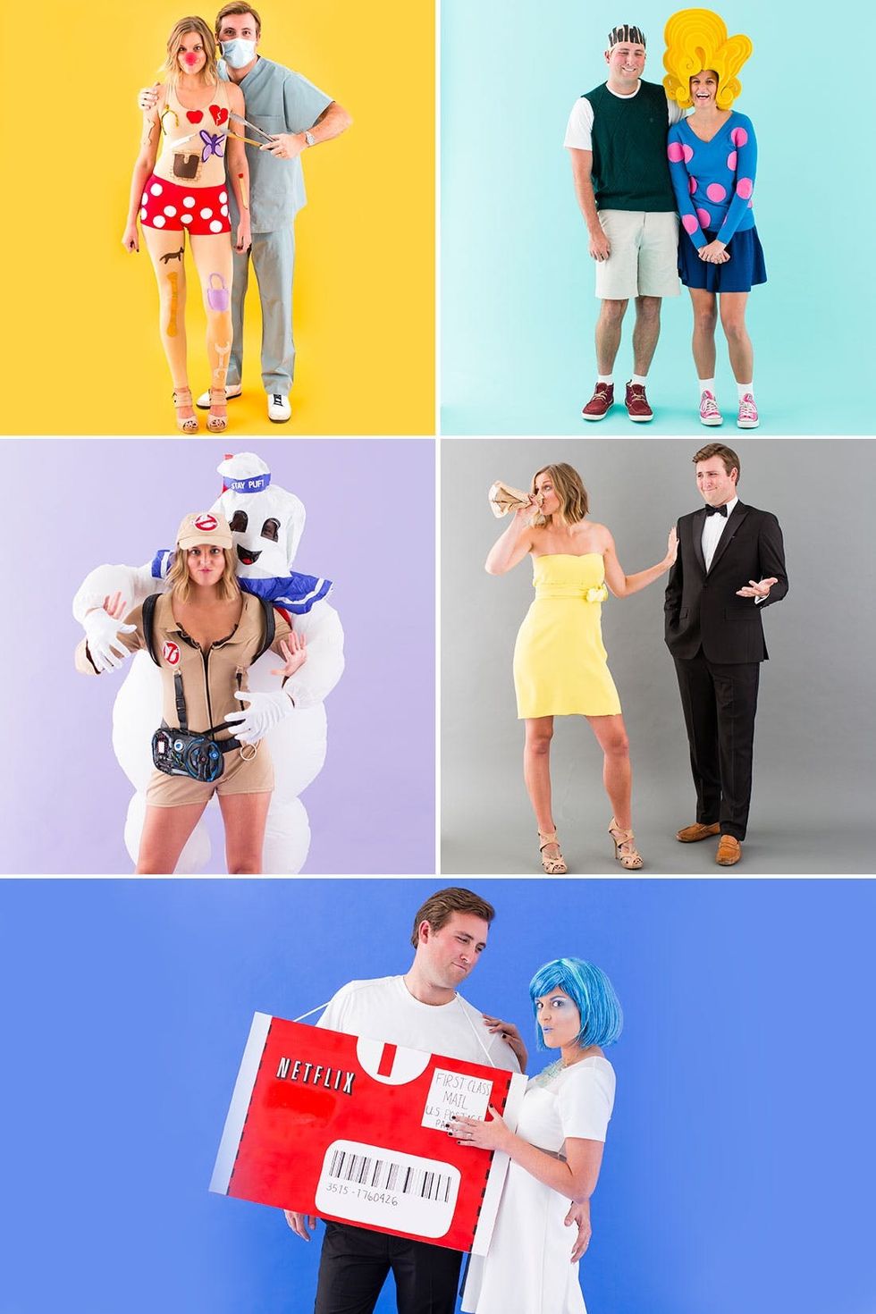 The 5 Best DIY Couples Costumes for Halloween 2015 - Brit + Co