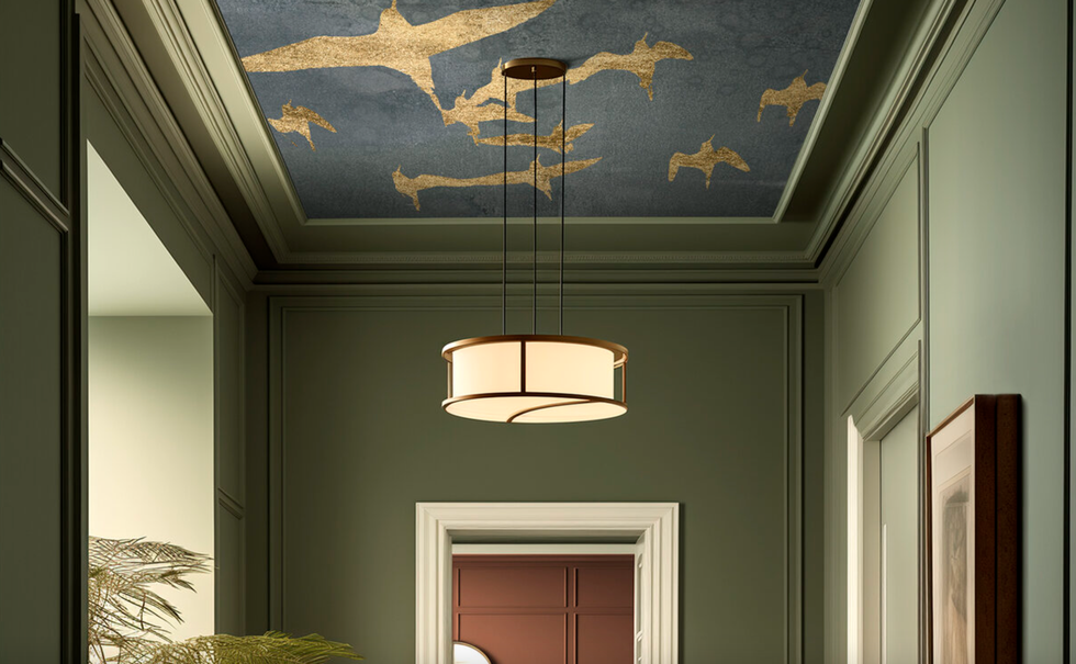 ceiling wallpaper