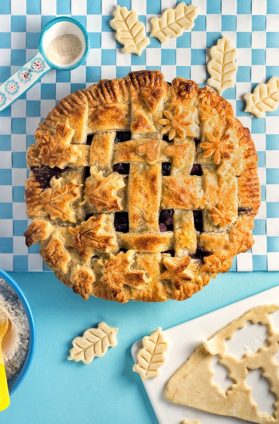 Celebrate Pie Day with this classic blueberry pie
