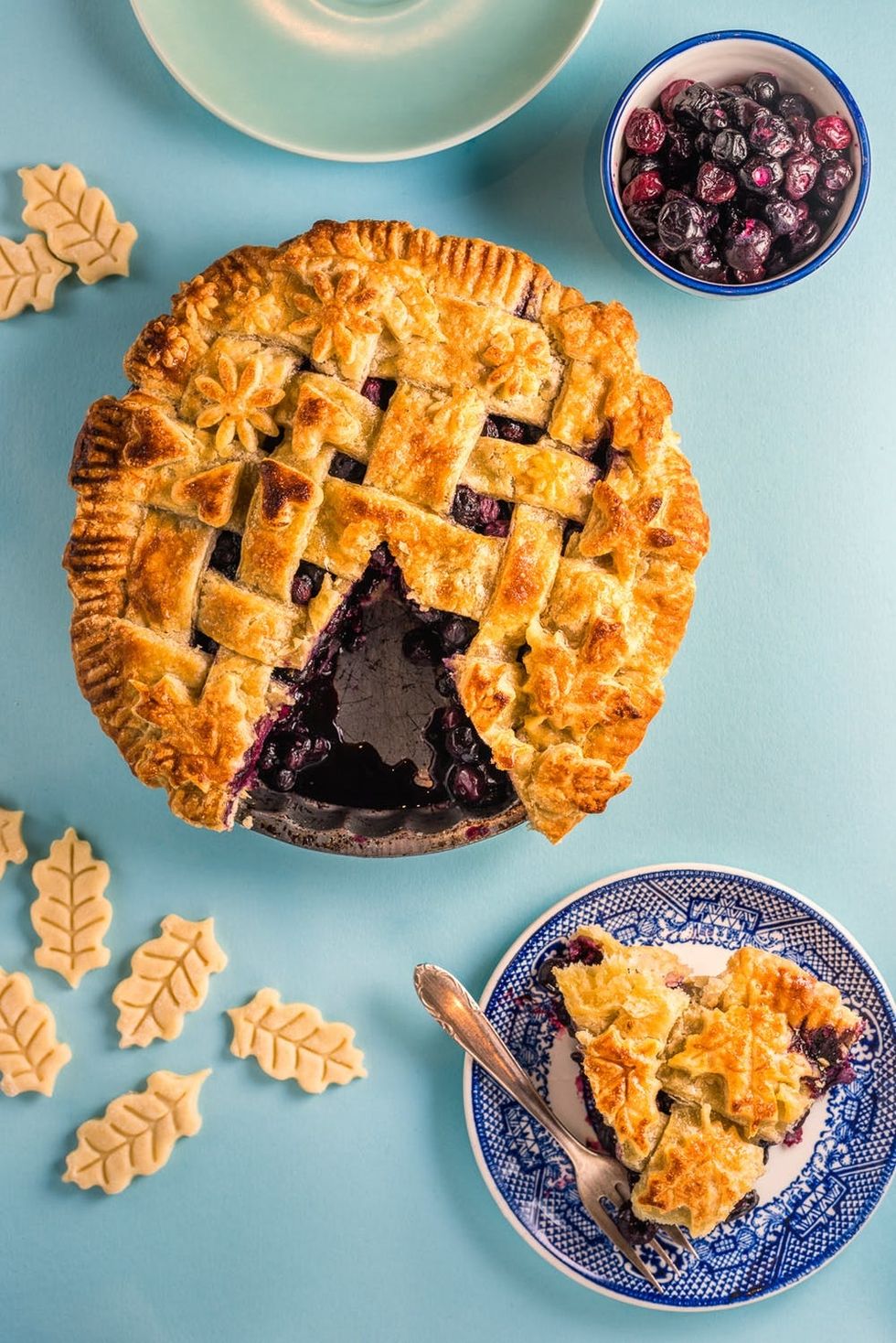 Celebrate Pie Day with this classic blueberry pie