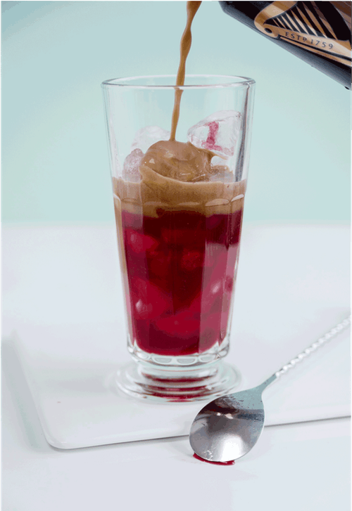 Celebrate St. Patrick's Day with a Guinness Dark and Stormy cocktail