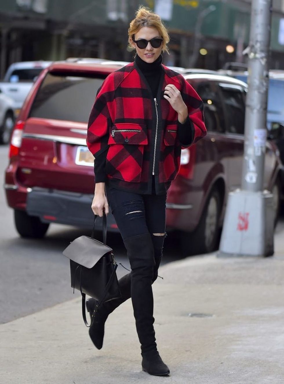 Celebrity Sightings in New York City - December 15, 2016