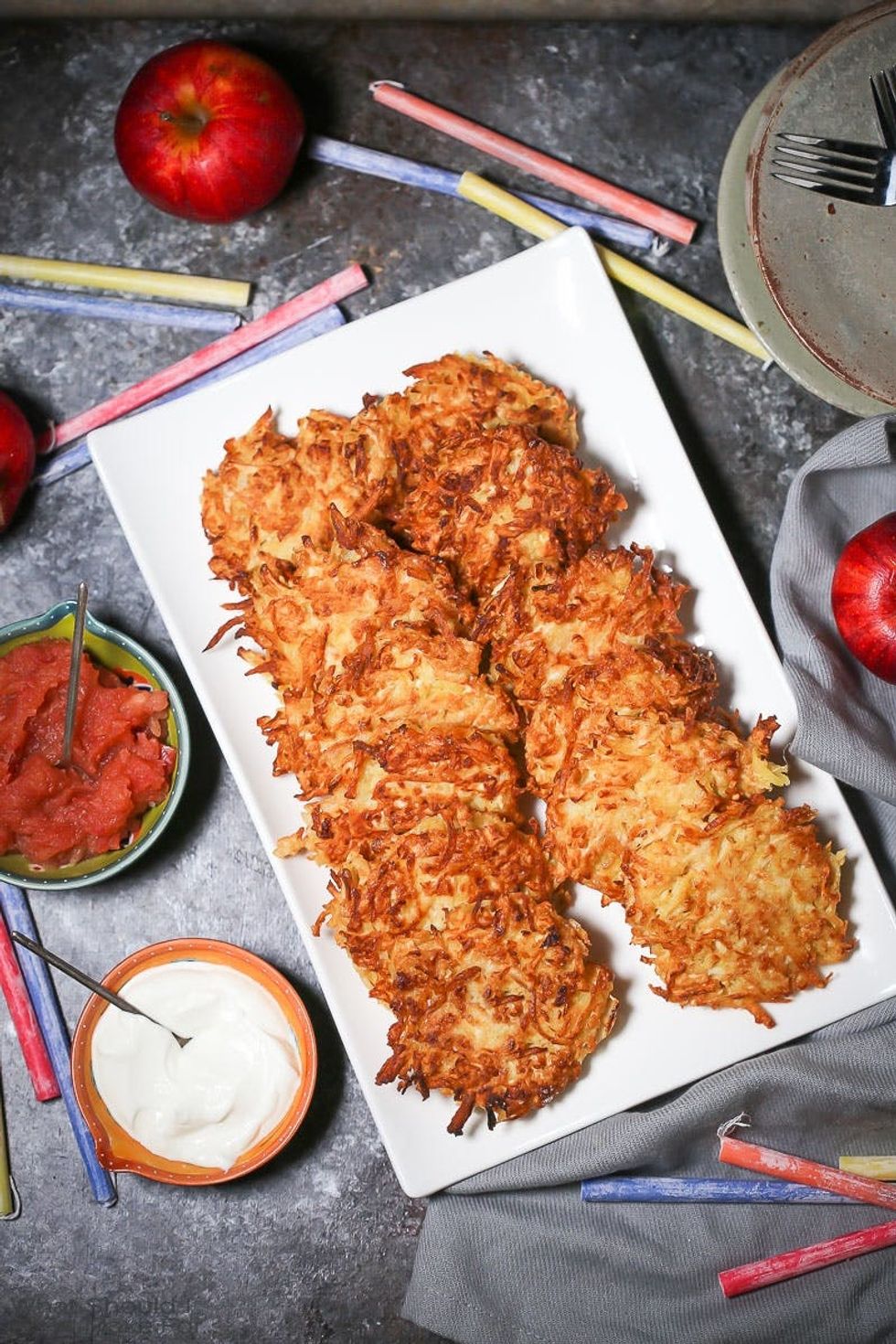 Celery Root Latkes