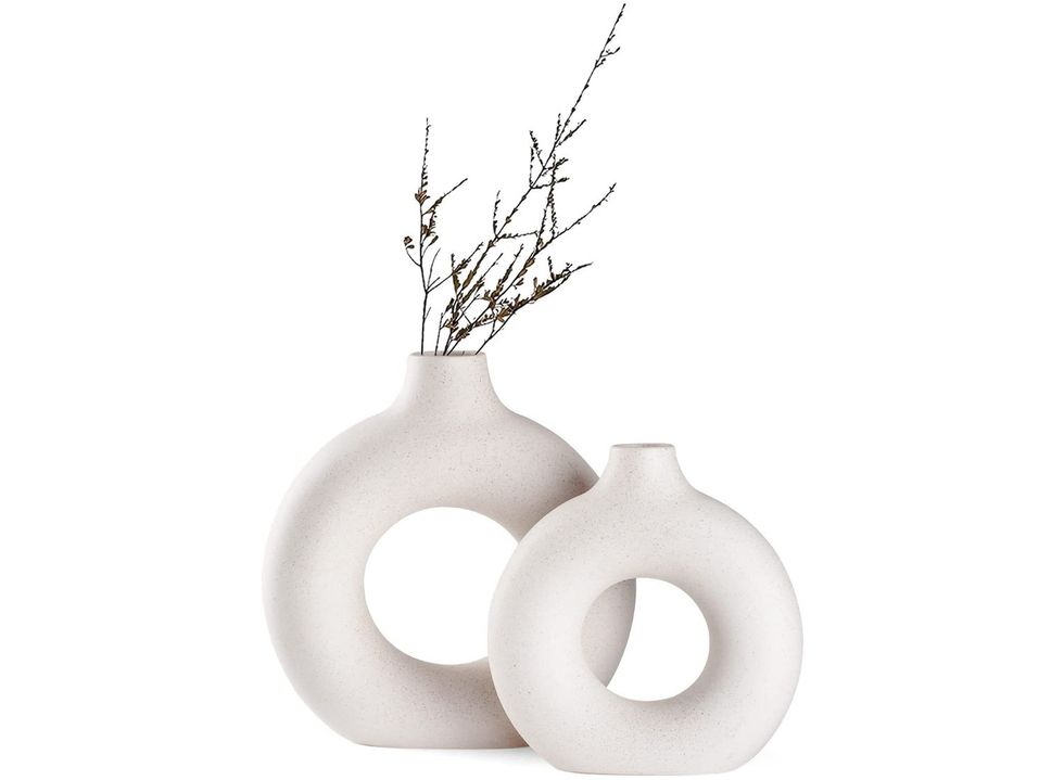 Cemabt porcelain donust vase set