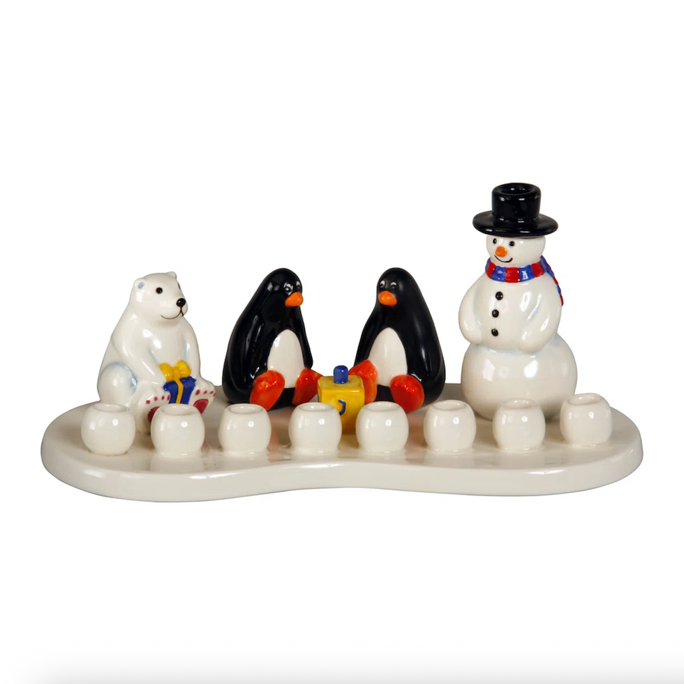 Ceramic Menorah By The Holiday Aisle