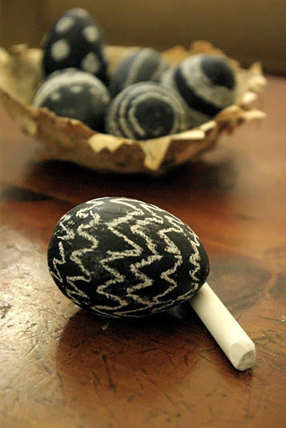 Chalkboard Eggs
