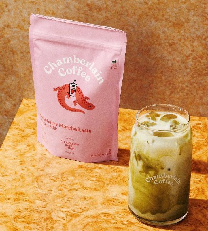 Chamberlain Coffee Strawberry Matcha Latte Mix step mom gifts for mothers day