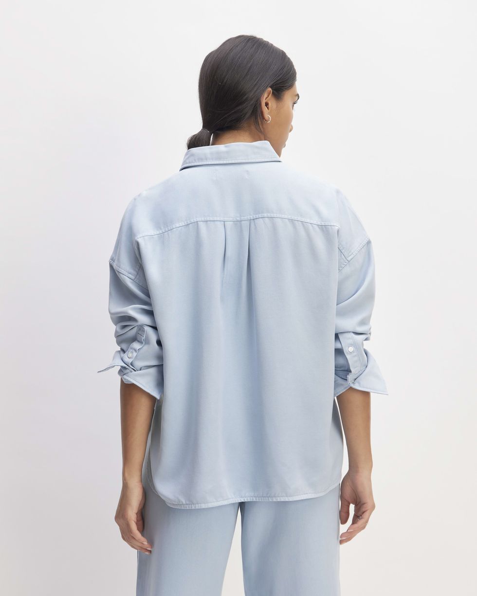 Chambray Blue\u200b Everlane The TENCEL\u2122 Boxy Shirt
