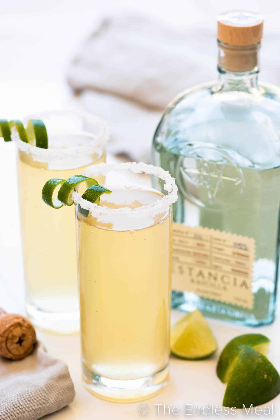 Champagne Margarita (Mexican 75)