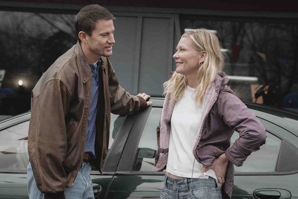 Channing Tatum and Kirsten Dunst in Roofman