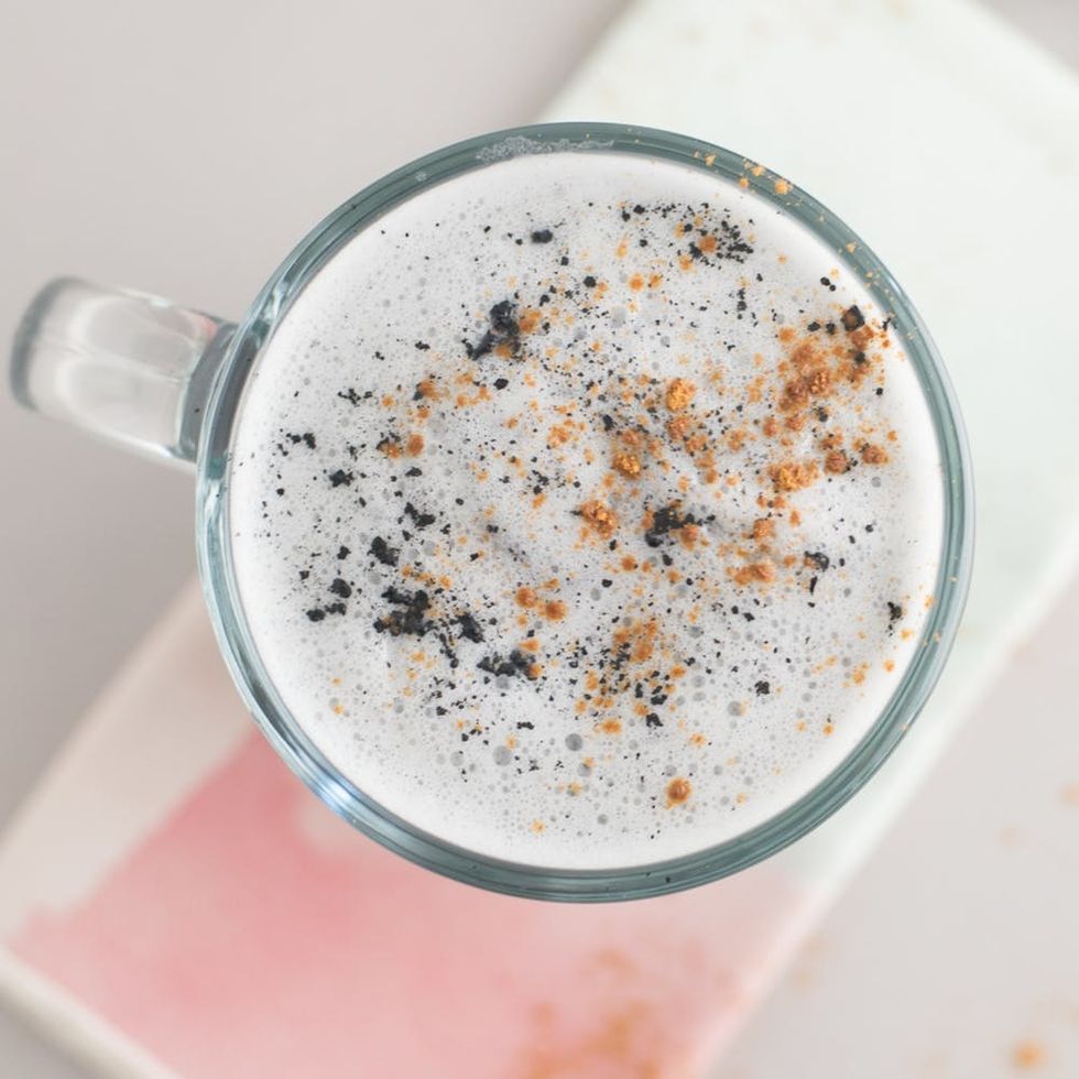 Taste Why This Charcoal Lattes Recipe Is the Next Big Thing Brit + Co