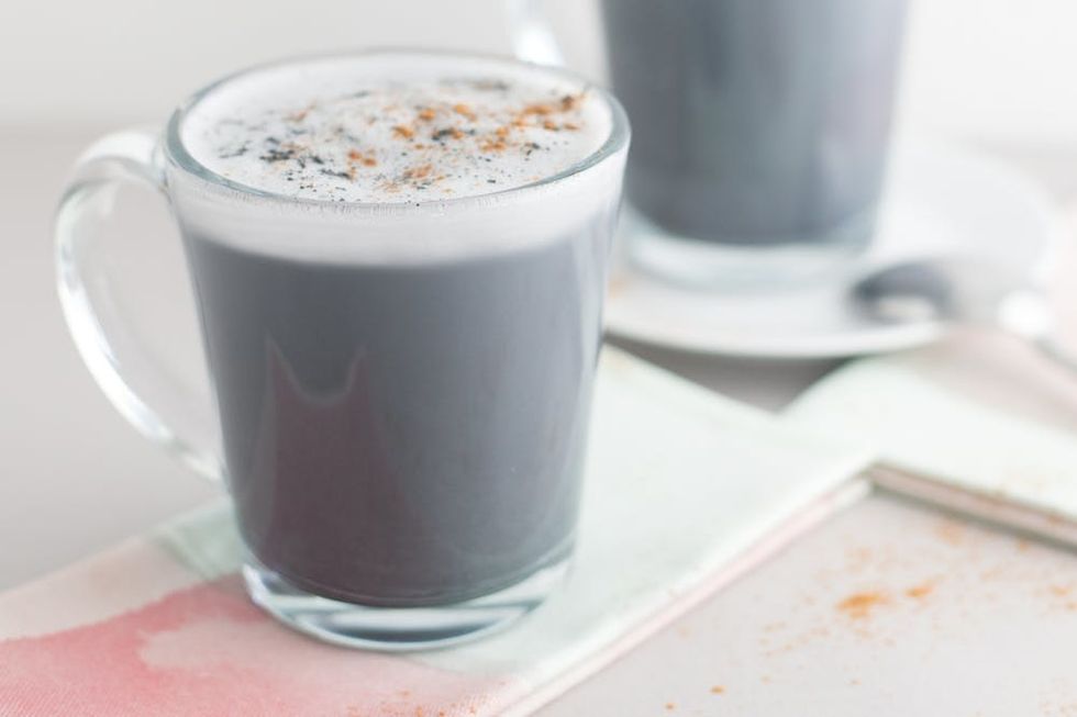 Taste Why This Charcoal Lattes Recipe Is the Next Big Thing Brit + Co