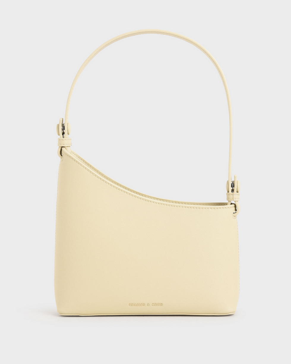Charles & Keith Asymmetrical Shoulder fall handbag