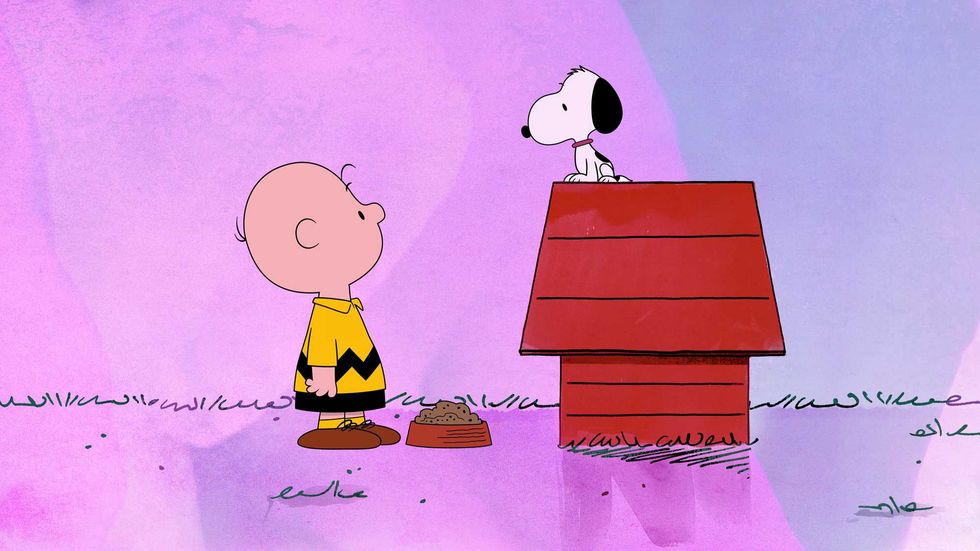 charlie brown and snoopy