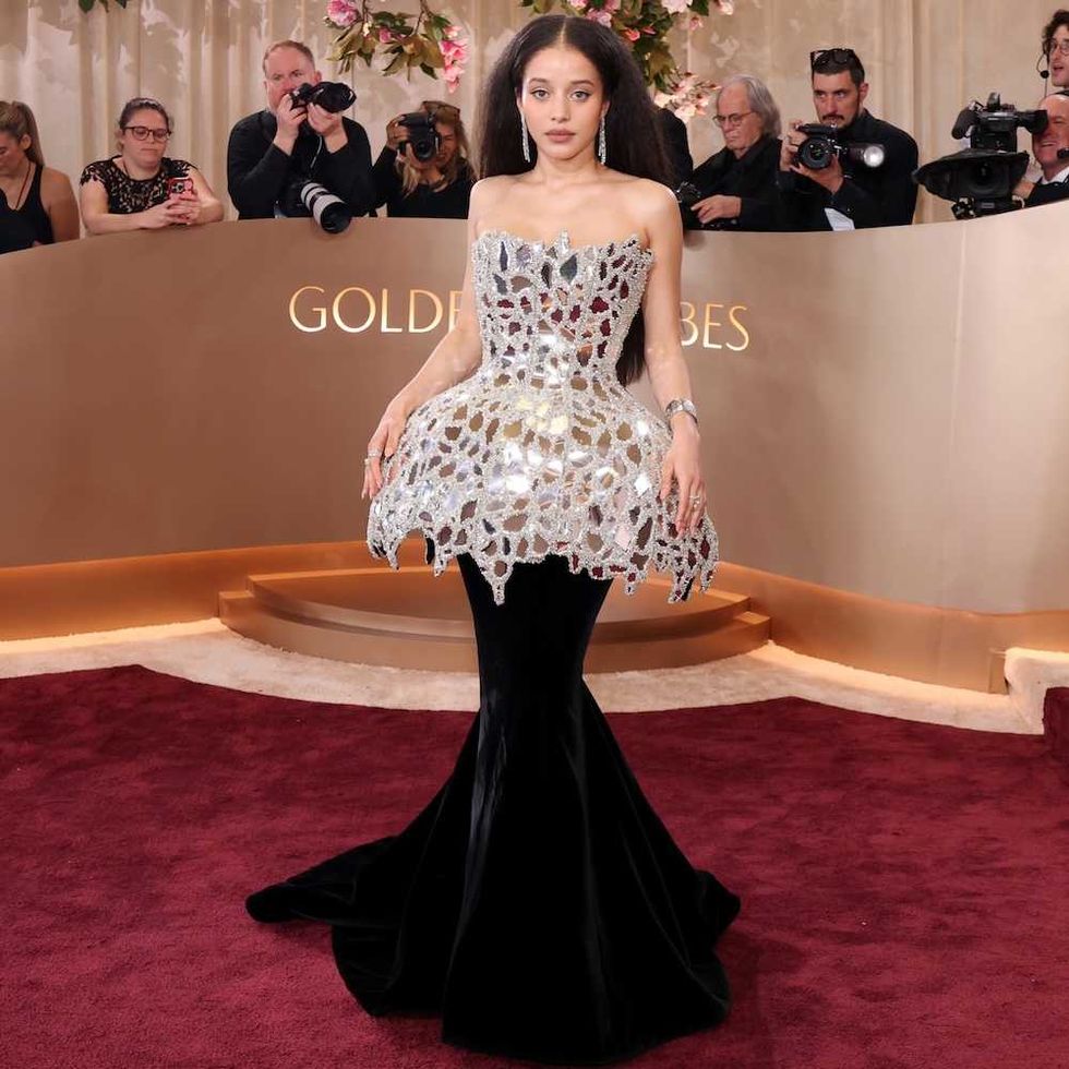 Chase Infiniti at the 83rd Golden Globes in 2026